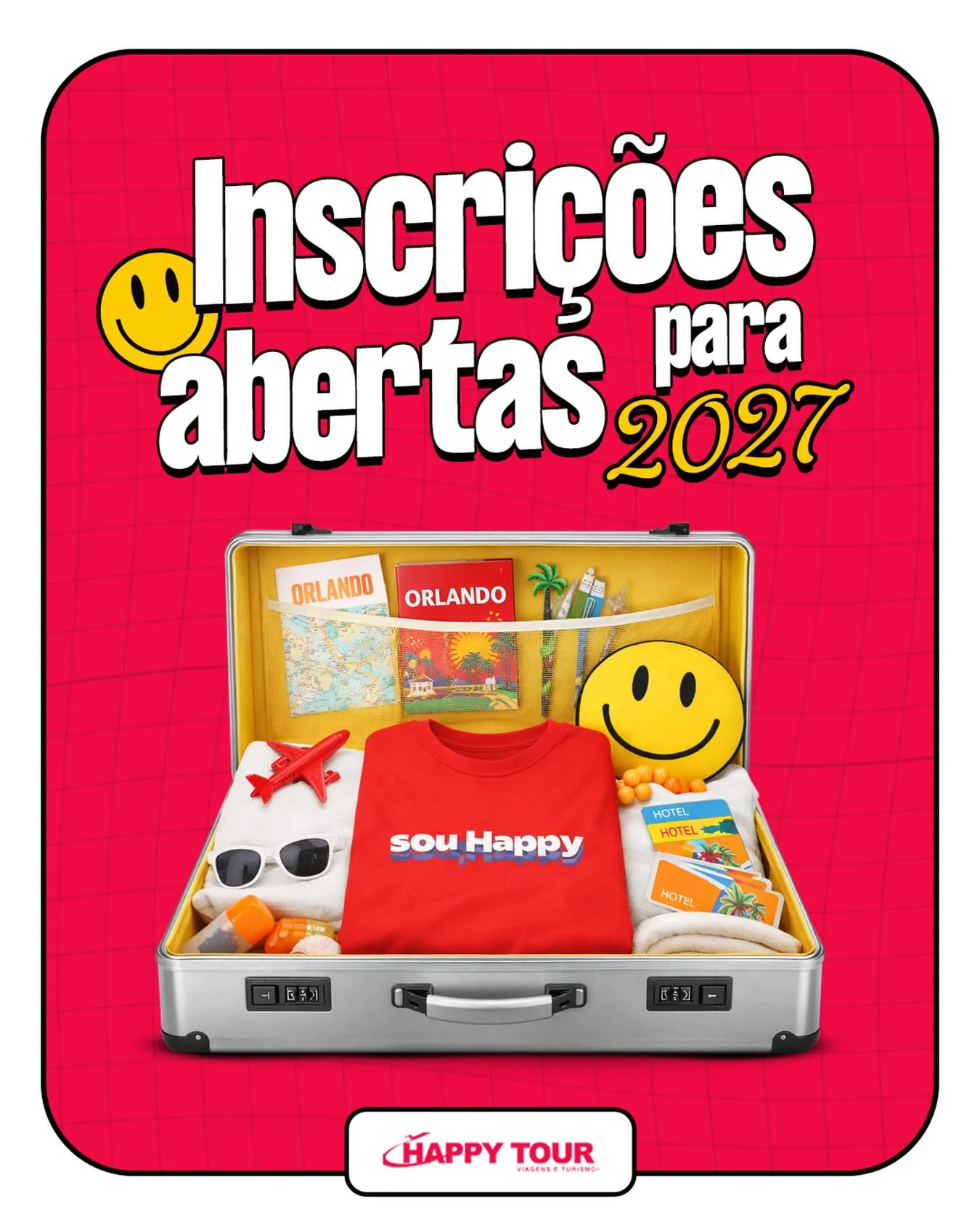 Inscrições 2027 abertas — Sou Mais Happy